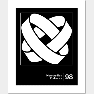 Mercury Rev / Endlessly / Minimal Graphic Design Tribute Posters and Art